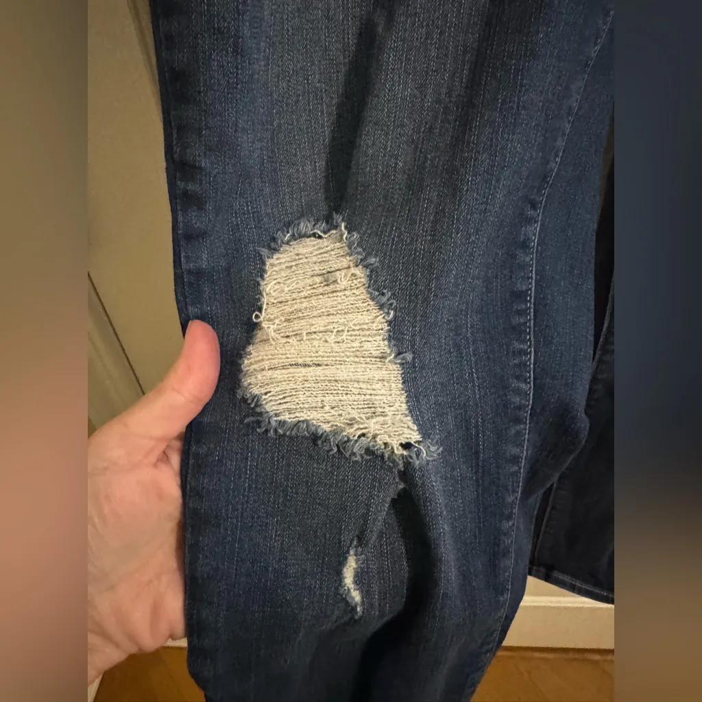 Torrid Crop Sky High Skinny Premium Stretch High-Rise Jean Size 16 - Image 6