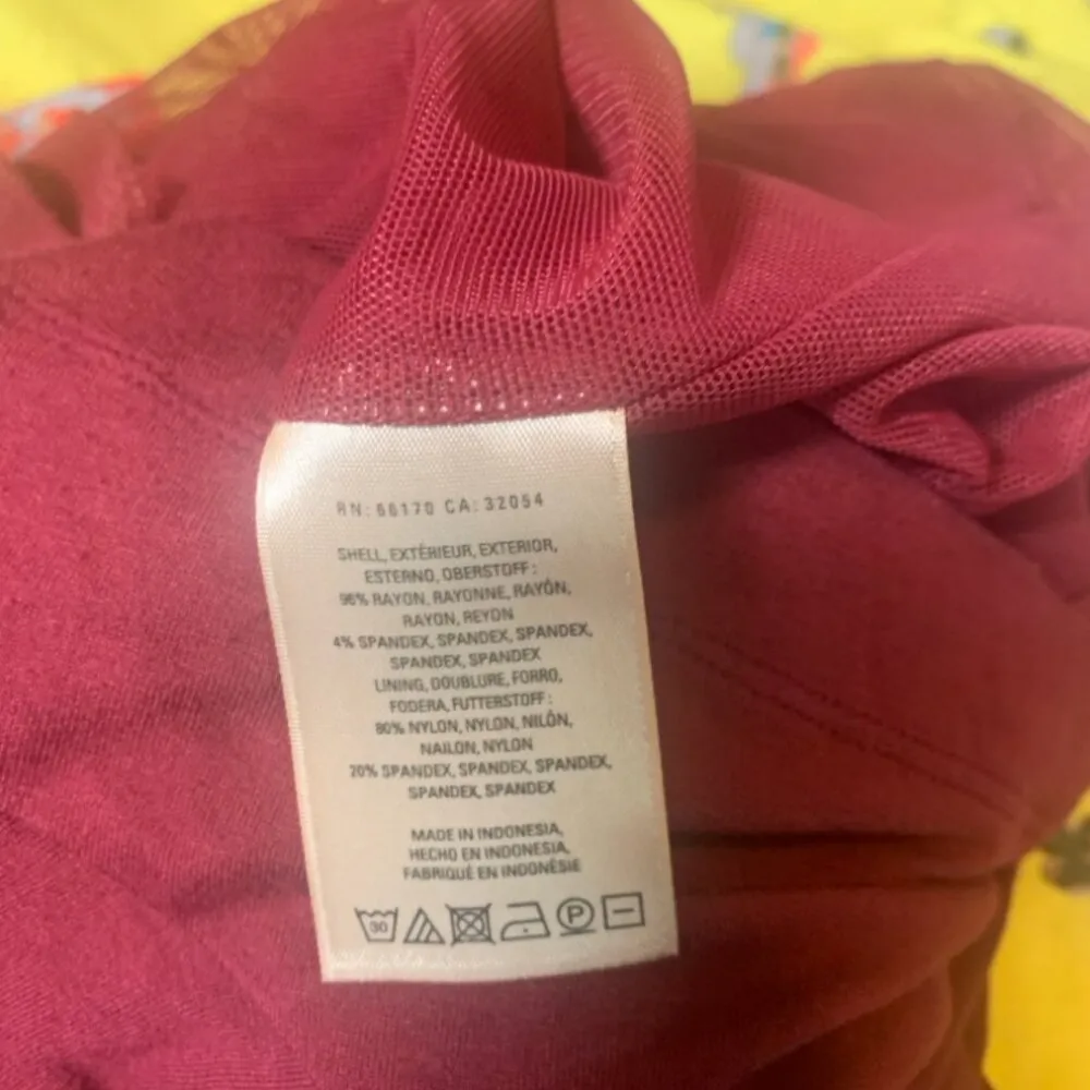 Anthropologie Moulinette Burgundy Red Romper Jumper  Pockets Sz Small - Image 4