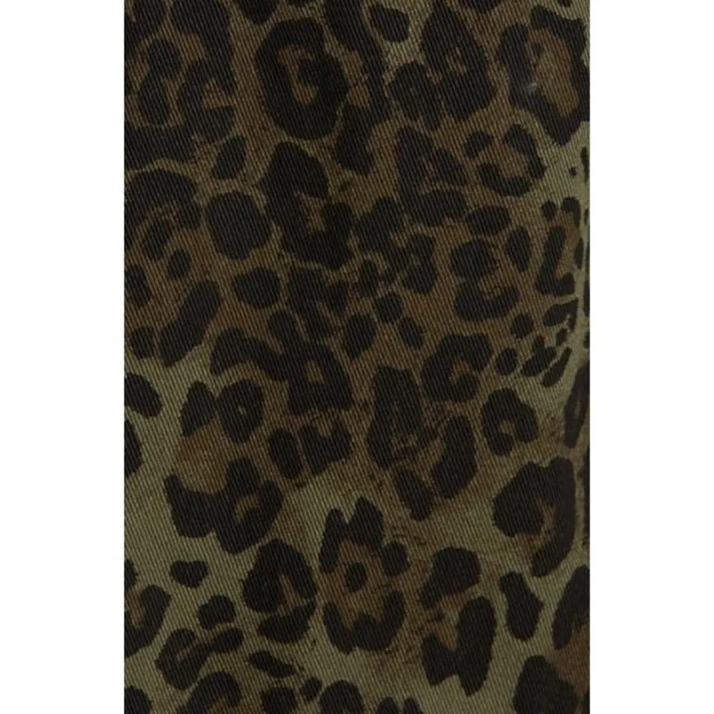 💕AVEC LES FILLES💕 Cotton Cargo Jacket ~ Leopard - Image 9