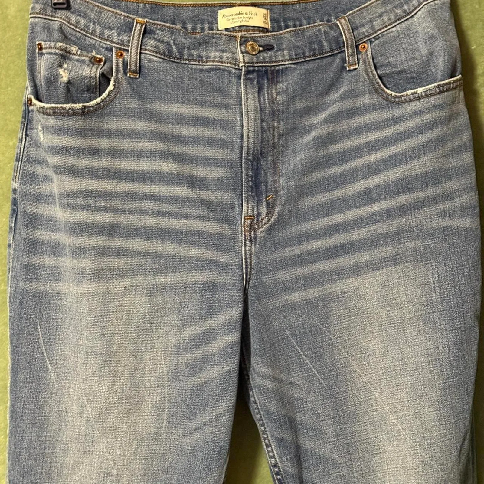 Abercrombie & Fitch ’90s Slim Straight jeans Size 34/18R - Image 3
