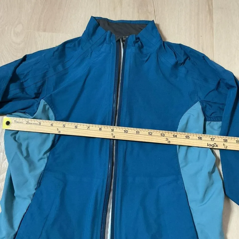 REI eVent Waterproof Breathable Jacket Women's Small Blue Outdoor Active‎ - Image 7
