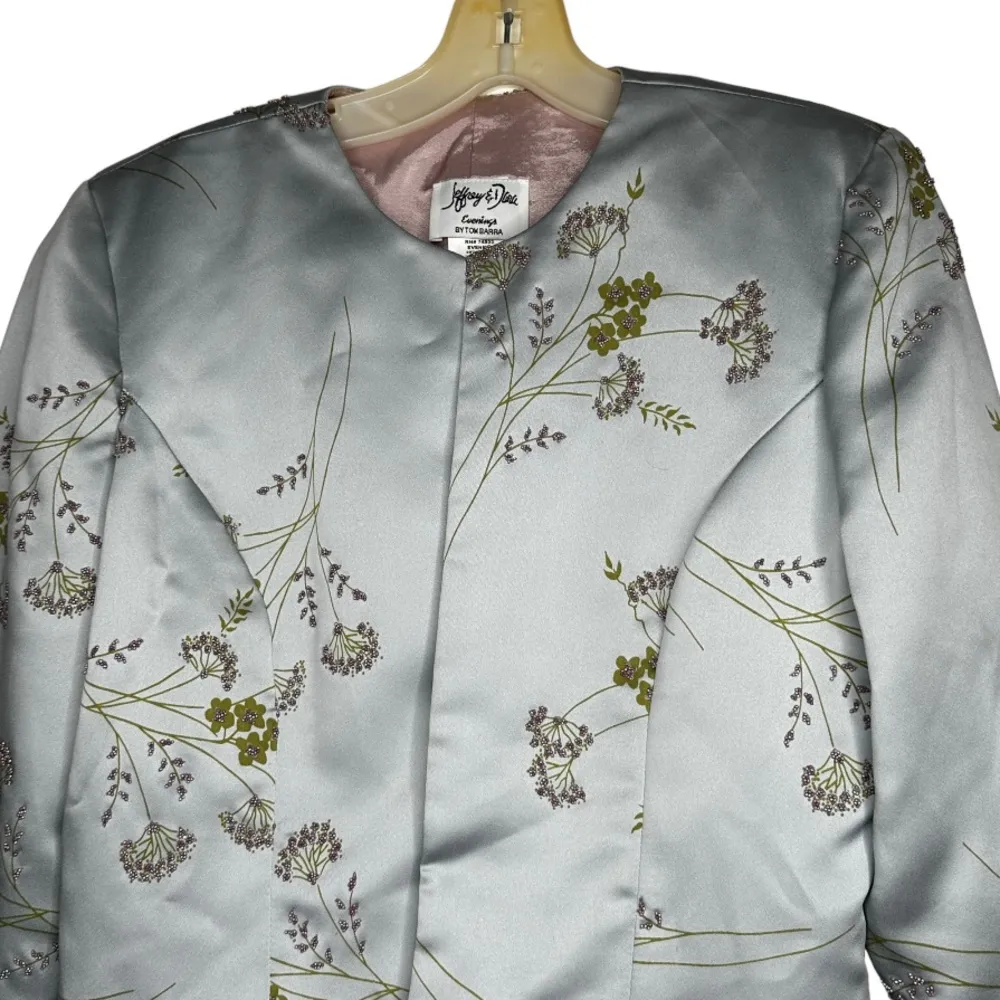 Vintage Jeffrey & Dara Evenings by Tom Bara Pleated Skirt Set‎ Size 6 - Image 4