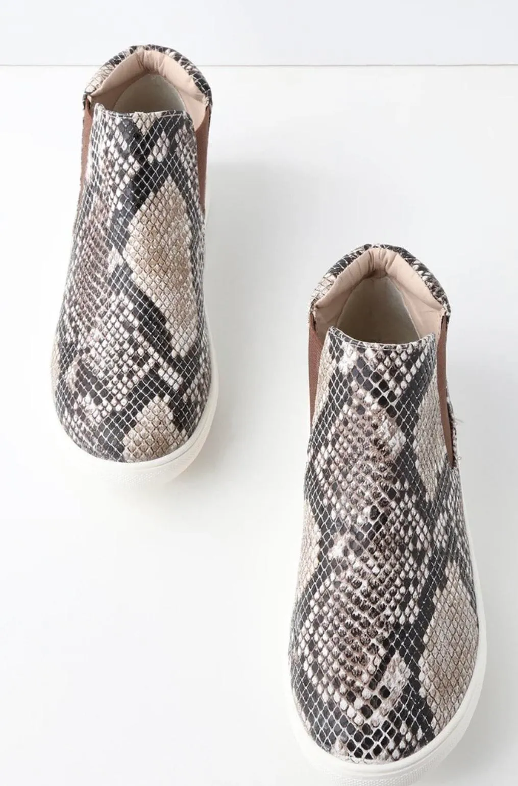 Steve Madden Snakeskin Slip-Ons - Image 4