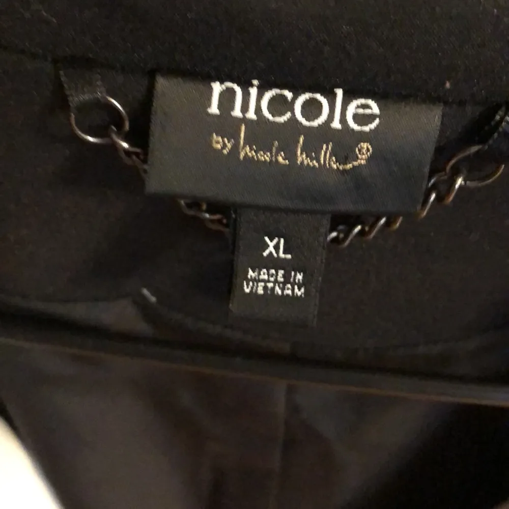 Nicole by Nicole miller xl women’s black and white jacket - Image 2