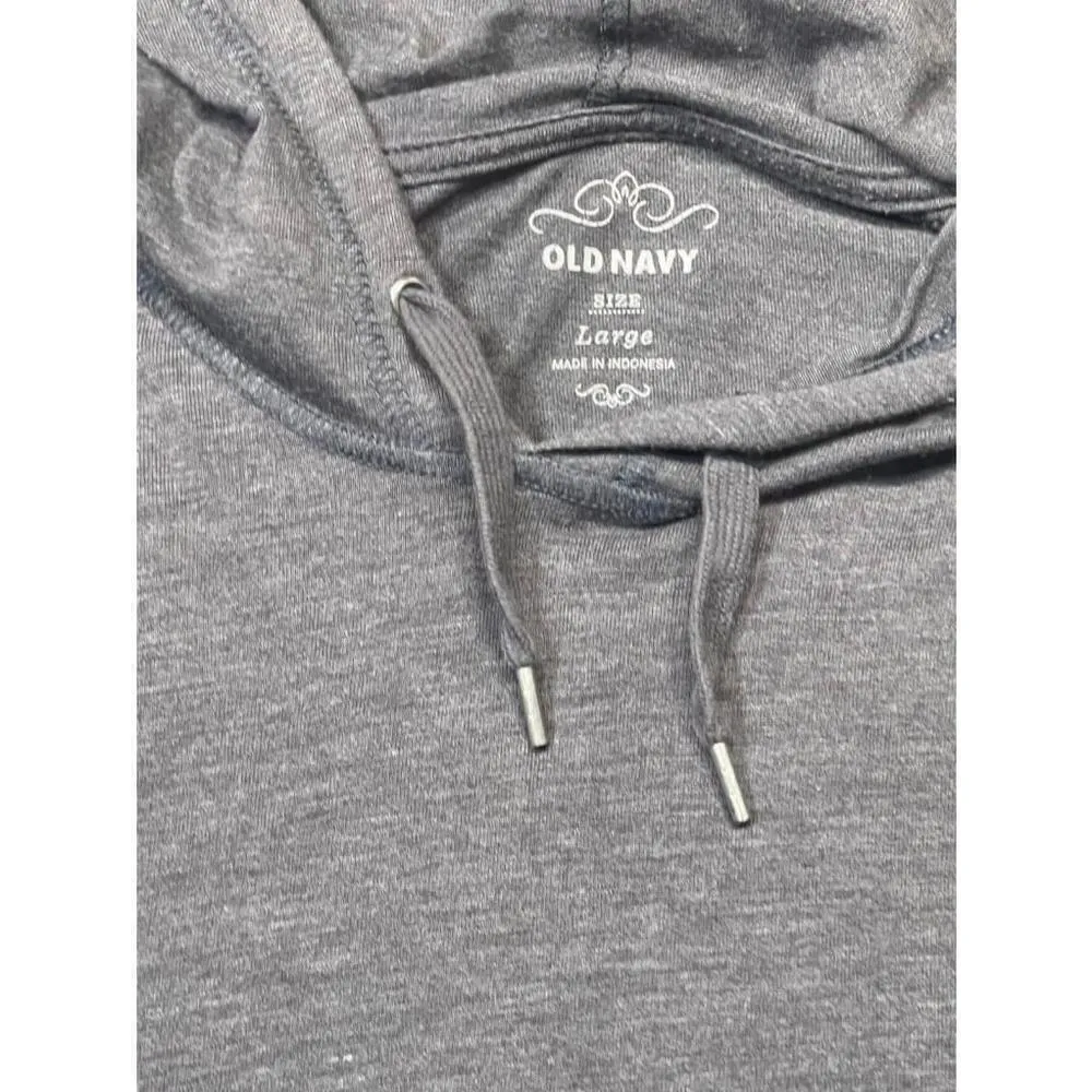 Women’s old navy gray hoodie - Image 2