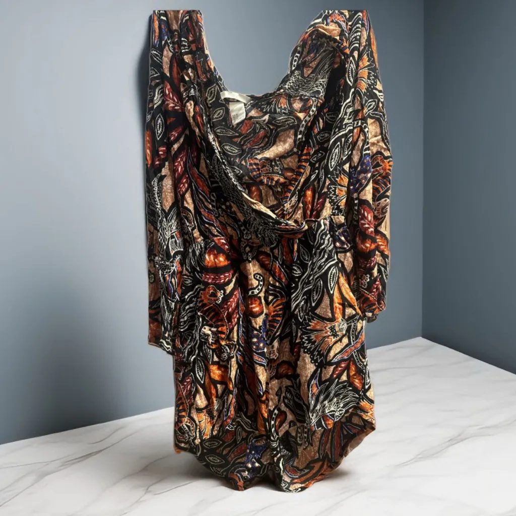 H&M  
Multicolor Patterned jumpsuit - Image 2
