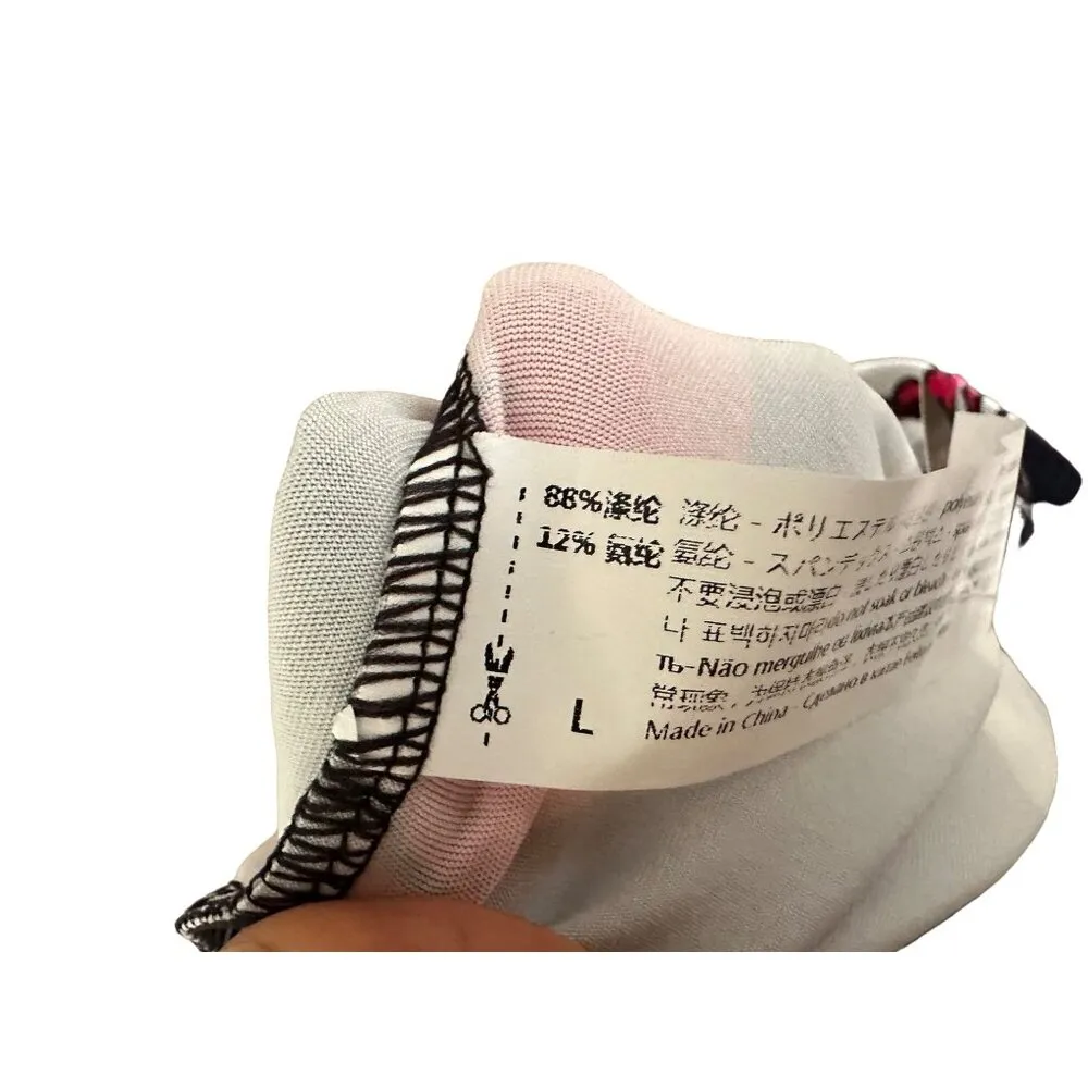 Sugar Skull Print Leggings Comfortable Stretch Day Of The Dead Skulls Goth Sz L Red Size L - Image 6