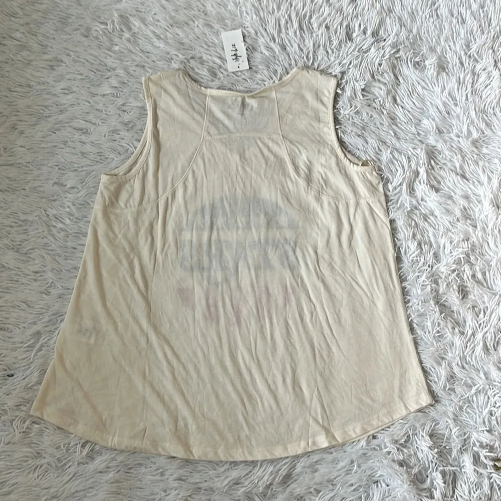 Style & Co Women’s American Stars graphic tank top ivory cream size XL - Image 10
