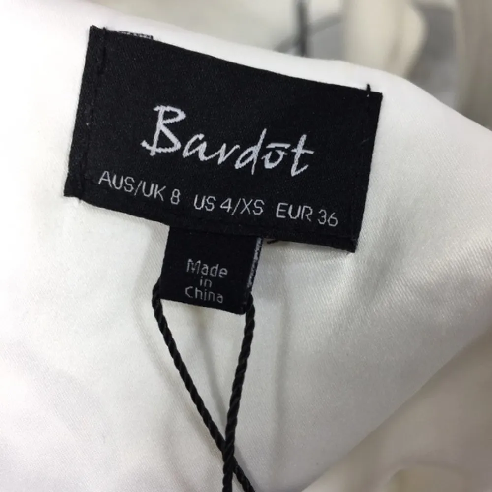 Bardot Cutout Eyelet Grommet Bodycon Mini Dress - Image 5