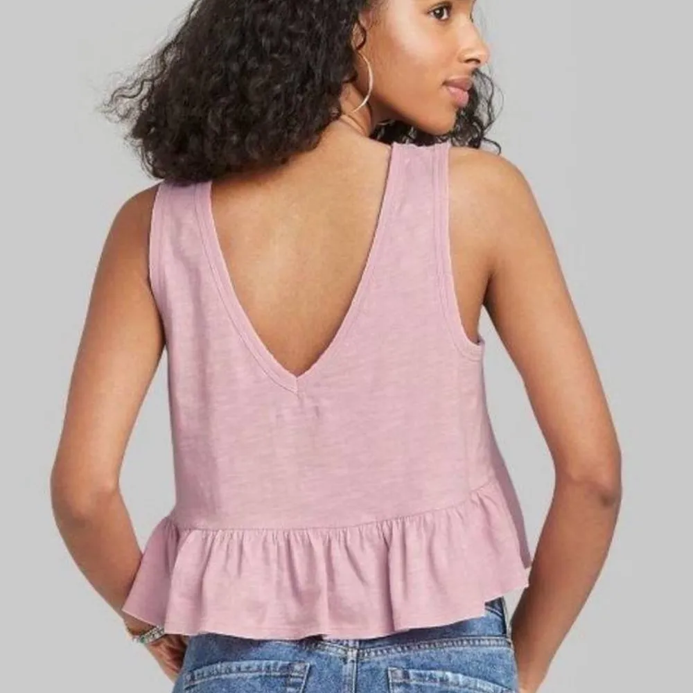 Wild Fable Peplum Tank Top - Image 2