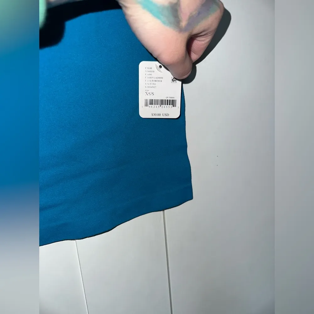 NWT Free People Intimately Clean Lines Cami In Deep Lagoon - Image 7