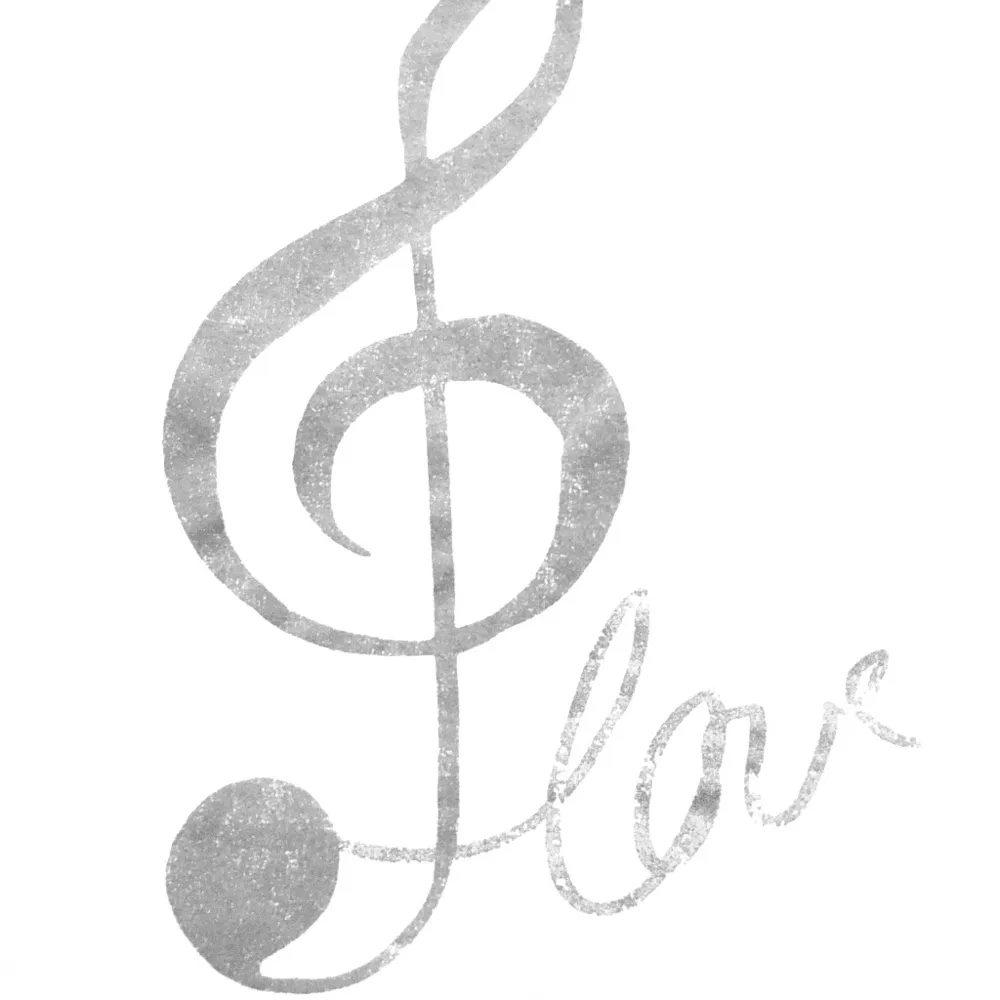 Delia's Musical Staff 3/4 Tee - Image 5