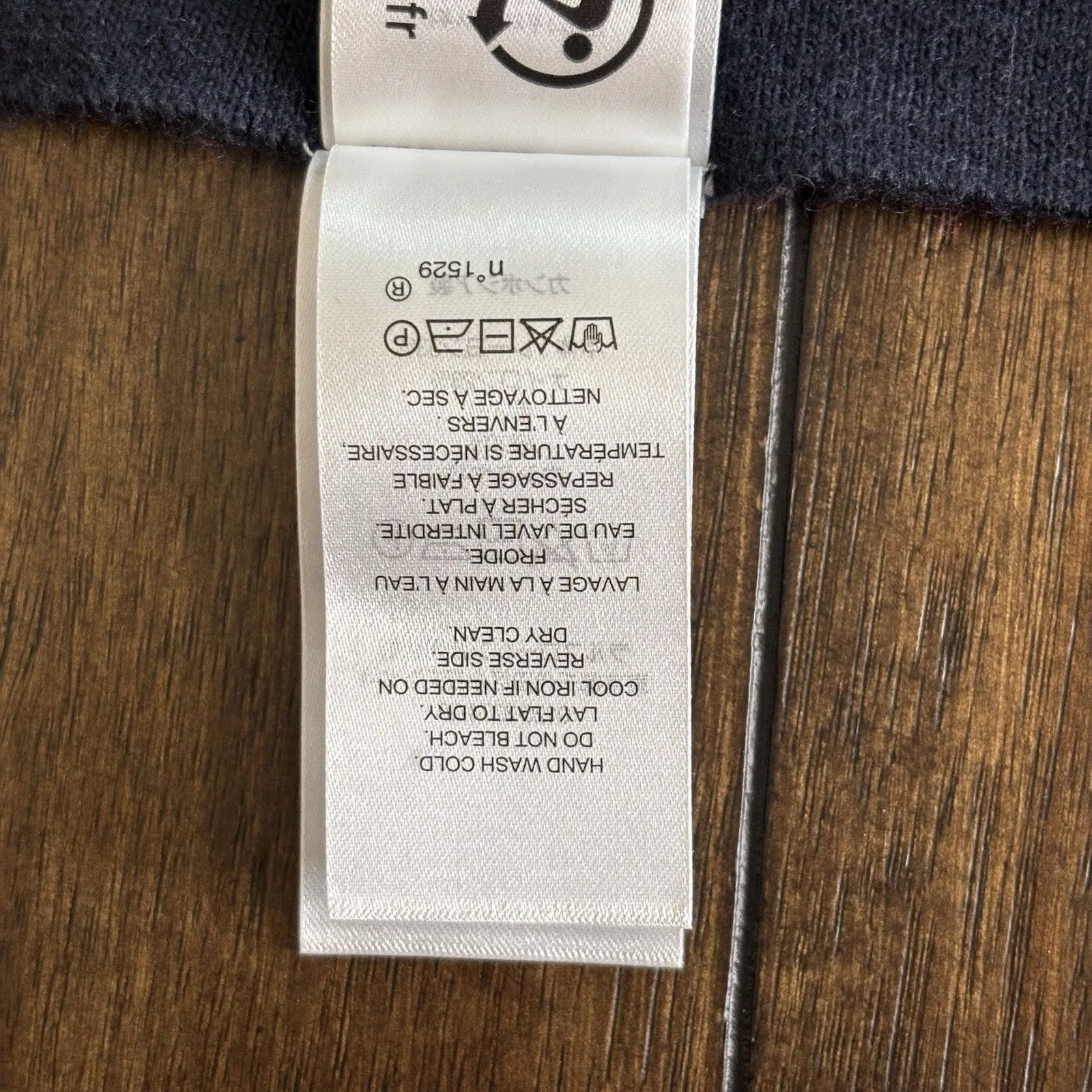 Lauren Ralph Lauren Poncho Cape Womens OS Red Wool Blend Black Label NWT $295 Blue Size undefined - Image 7