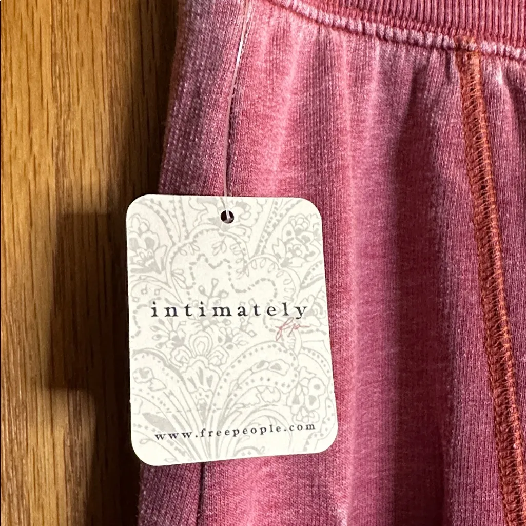 Intimately Free People Cozy All Day Harem Joggers Winding Road Mauve New W/ Tags - Image 6
