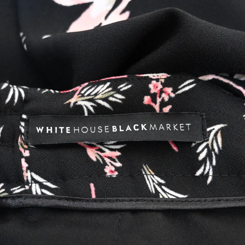 WHBM Women's 8 The Wide Leg Floral Pant - Image 10