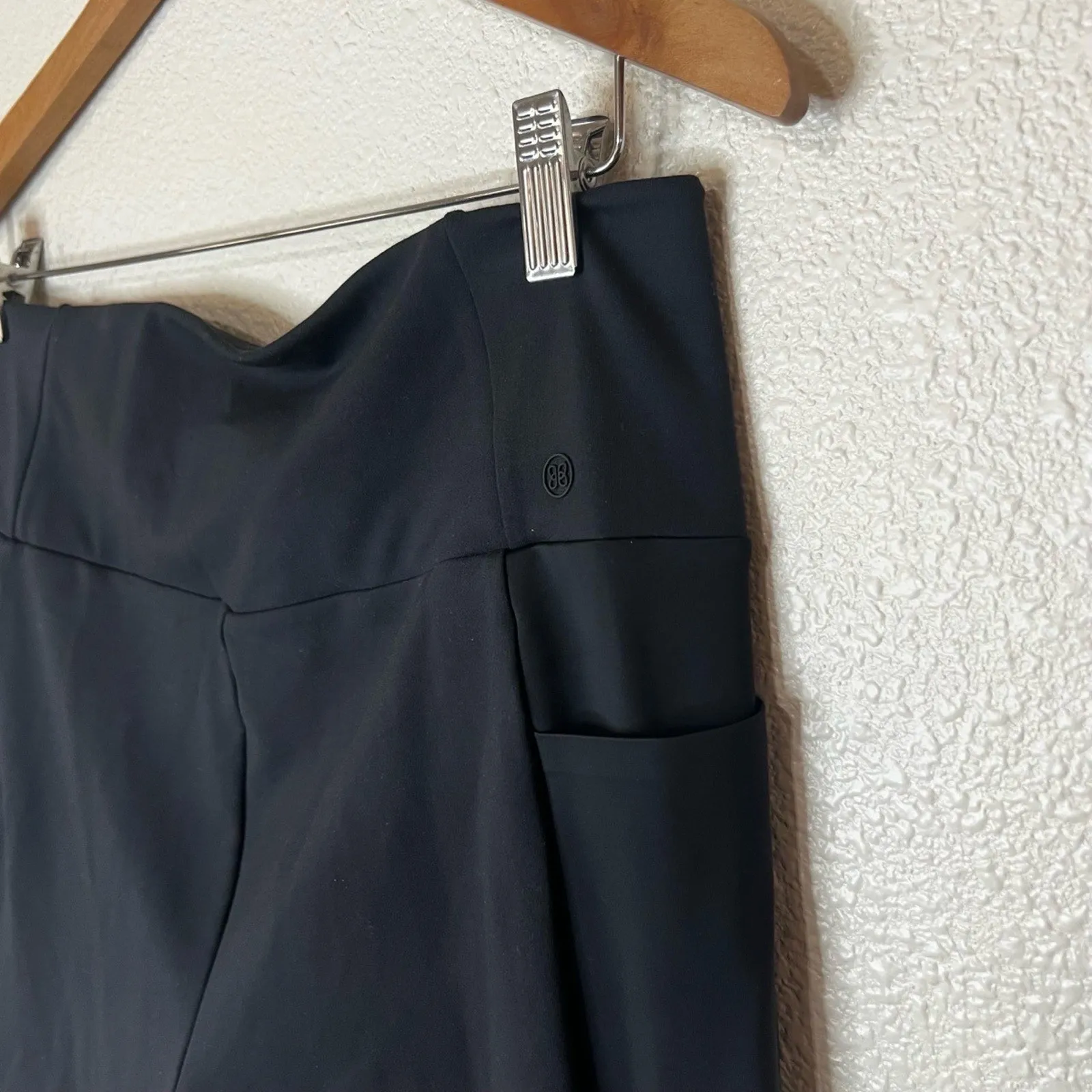 HONEYLOVE Leggings Womens XL Black High Waisted Tummy Control Thigh Pockets Yoga - Image 6