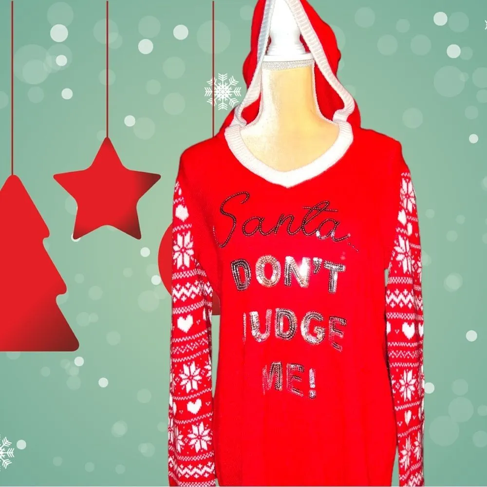 No boundaries cute red Christmas sweater! - Image 5