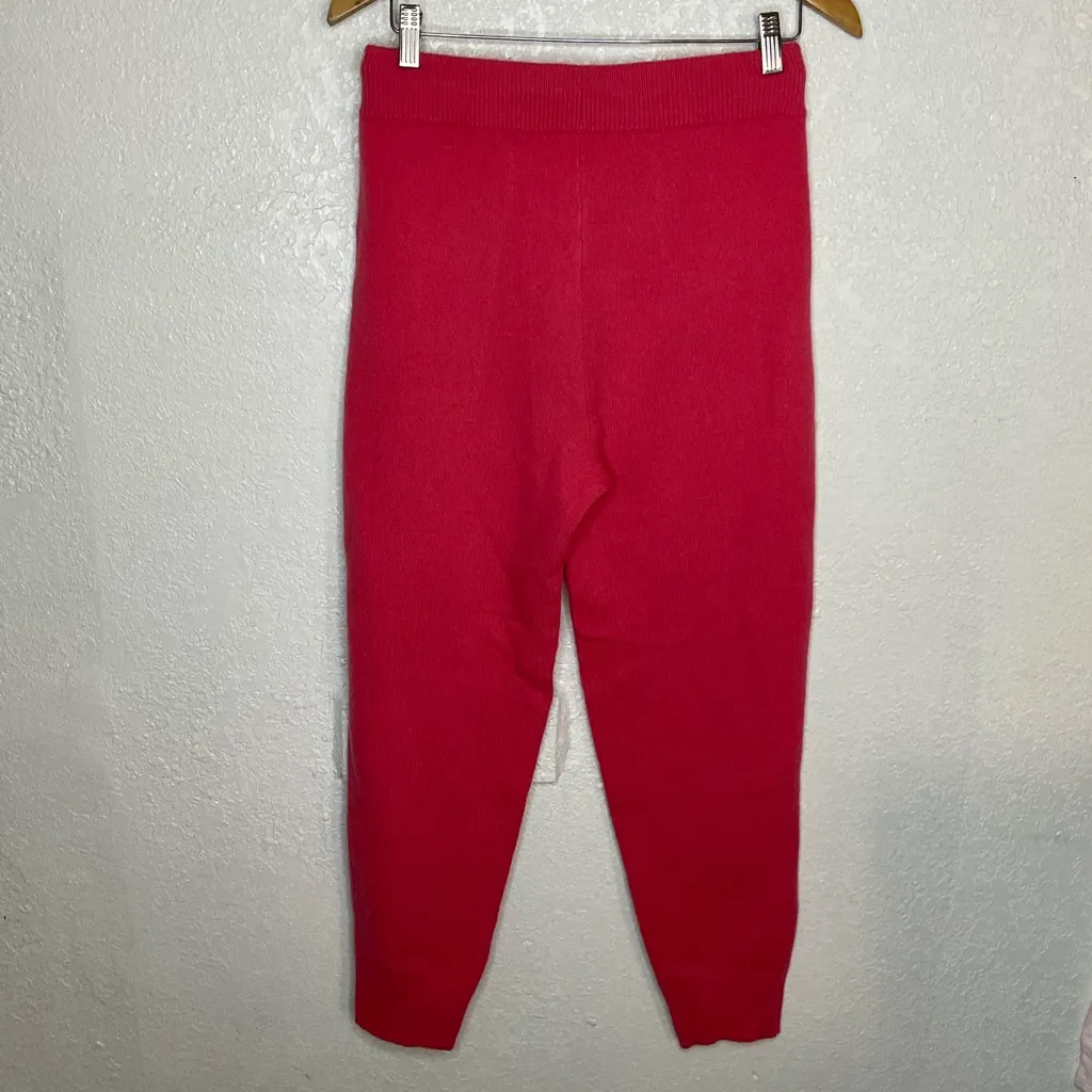 Outerknown Hudson Cashmere Joggers Pink - Image 2