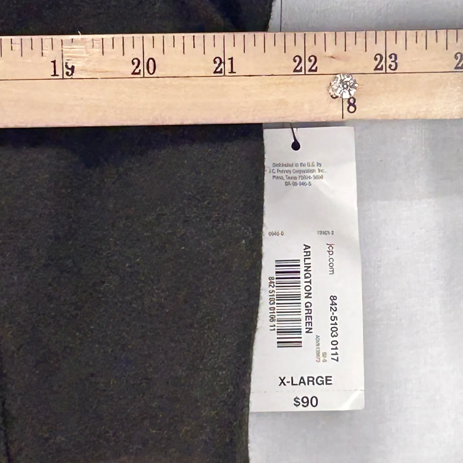 A New Approach Women Moto Jacket Size XL‎ Earthy Green Sherpa Assymetrical Zip - Image 14