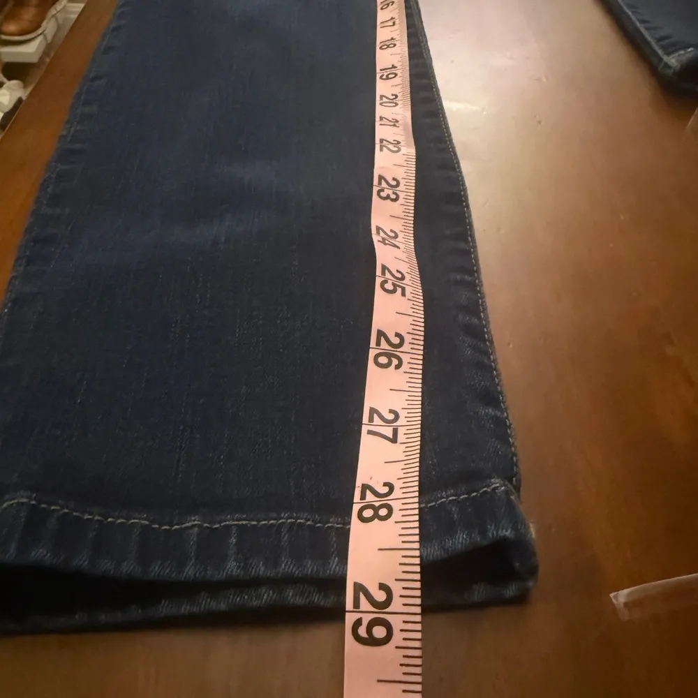 DL1961 Florence Skinny Jeans Dark Wash Denim Comfort Stretch Size 31 - Image 5