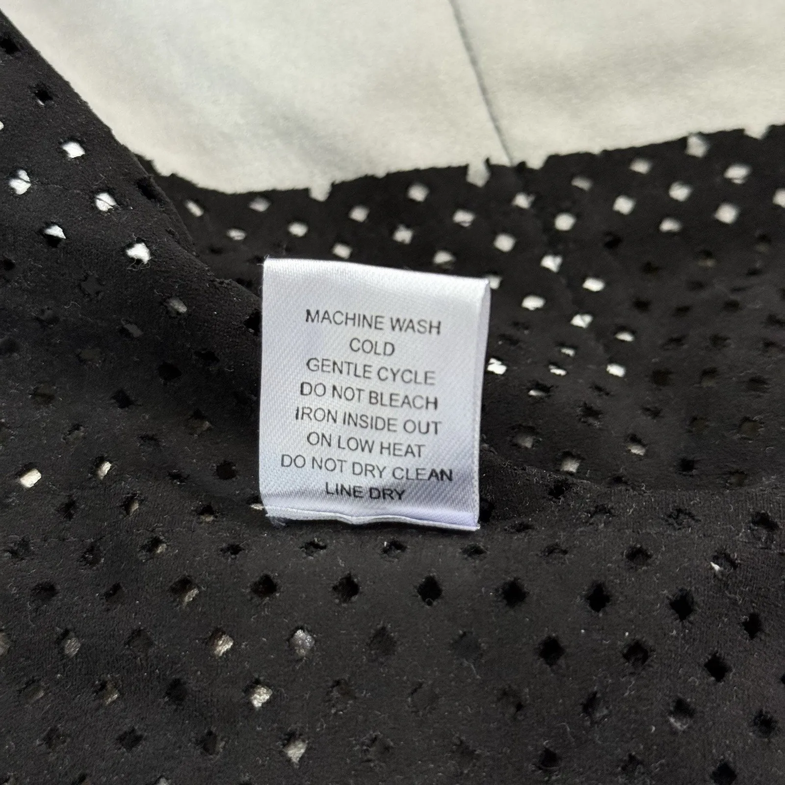 Lemon Grass Women’s Jacket XS Black Gray White Patchwork Open Front Long Sleeve - Image 9