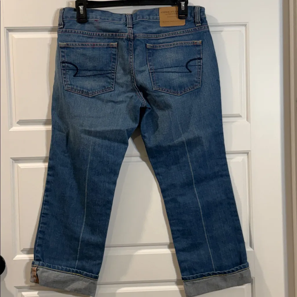 Vintage American Eagle Crop cuffed Jeans 6 - Image 2