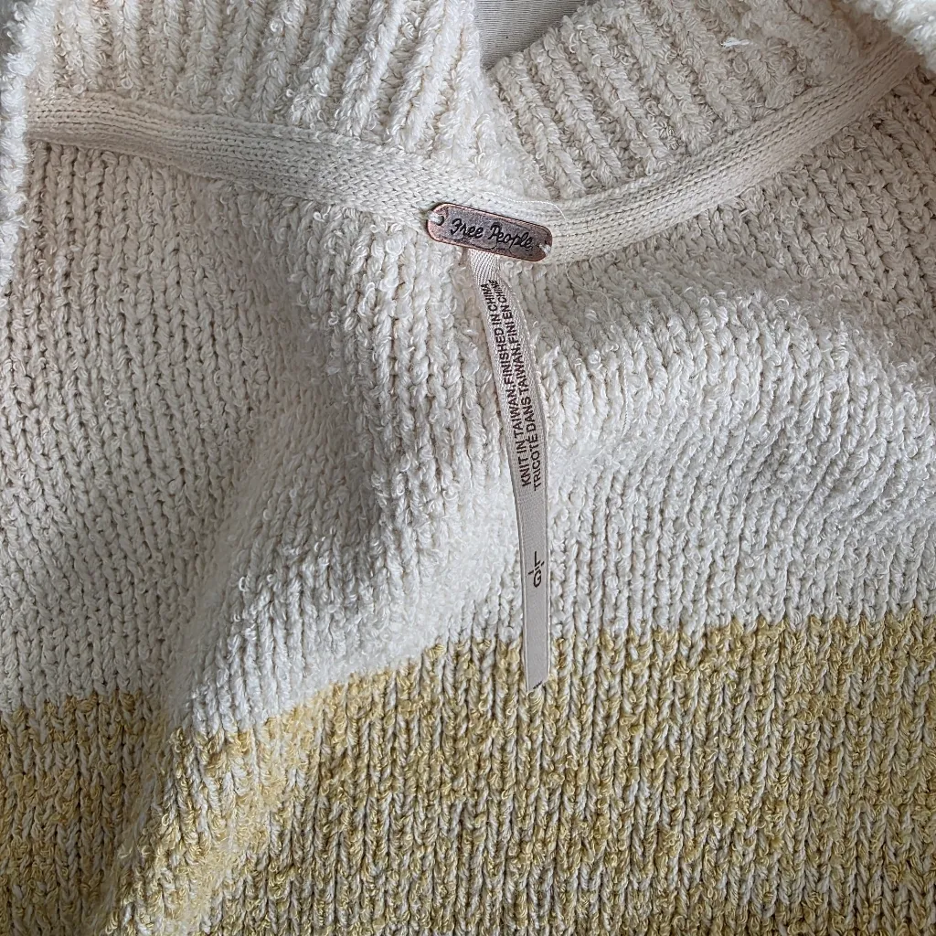 Free People Southport Beach Cardigan L - Image 3