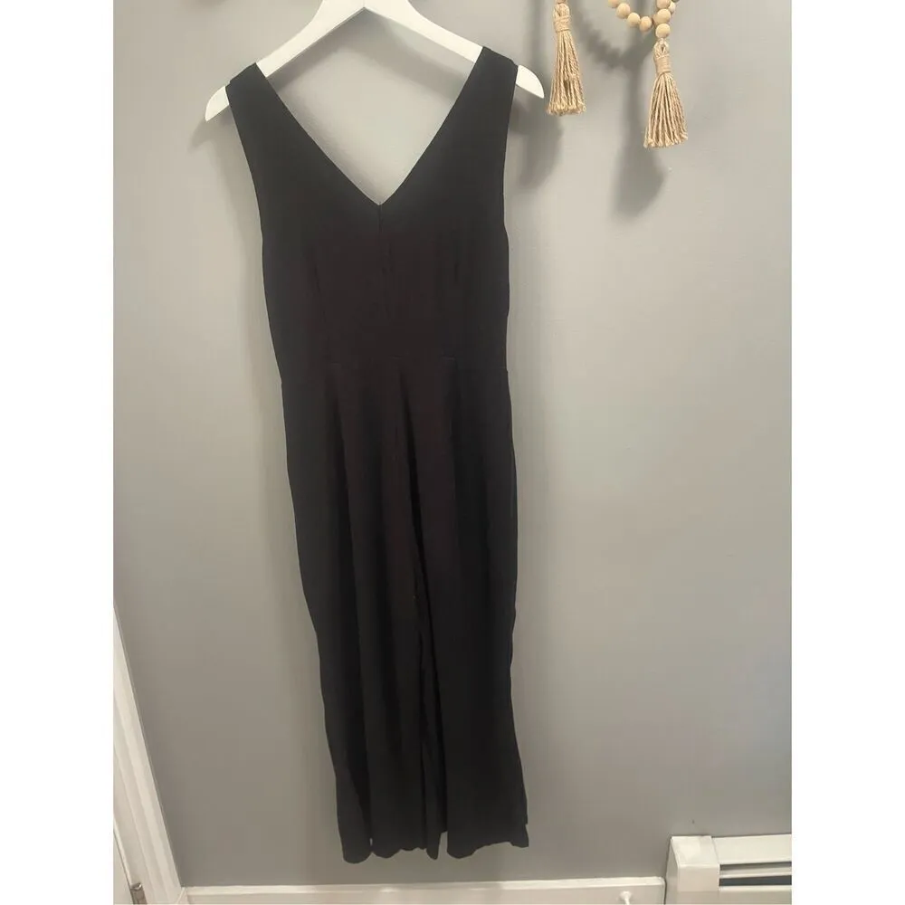 SheIn  black button down sleeveless jumpsuit Size - Image 2