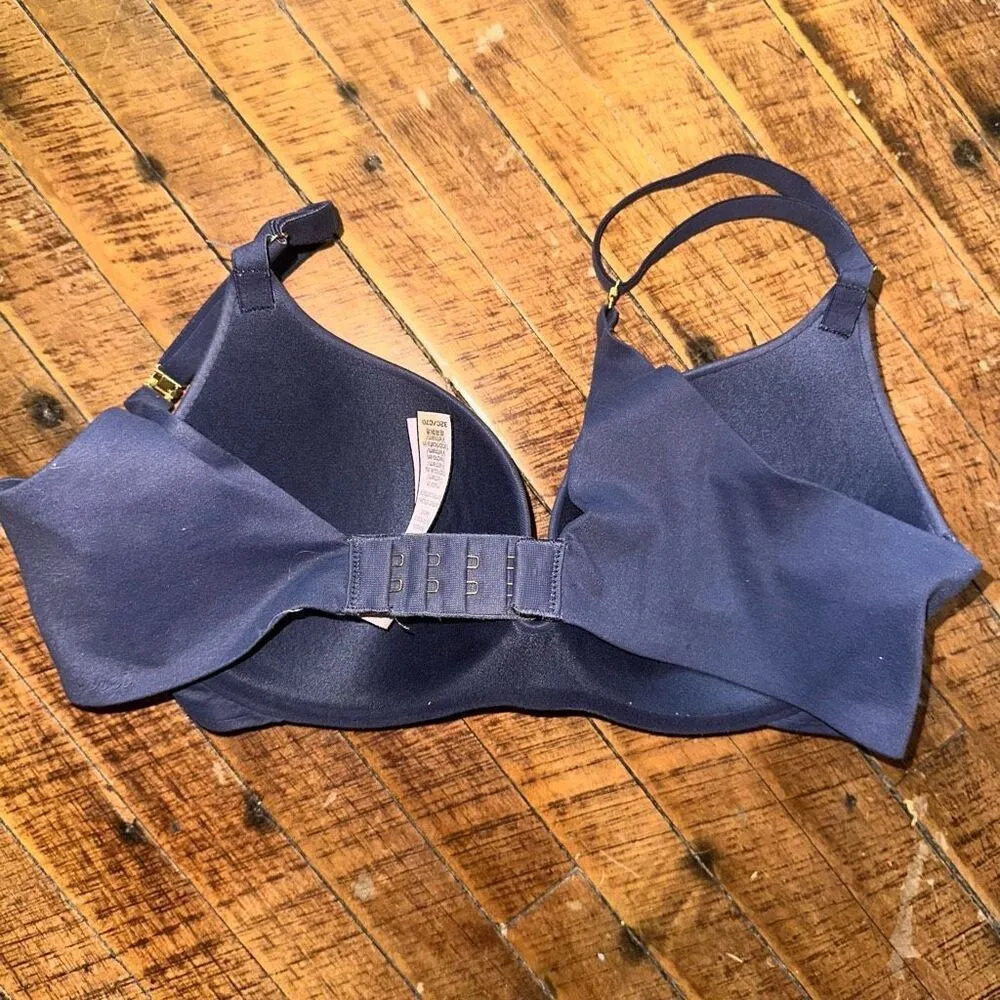 Victoria’s Secret Incredible Perfect Shape wireless 32C blue bra - Image 2