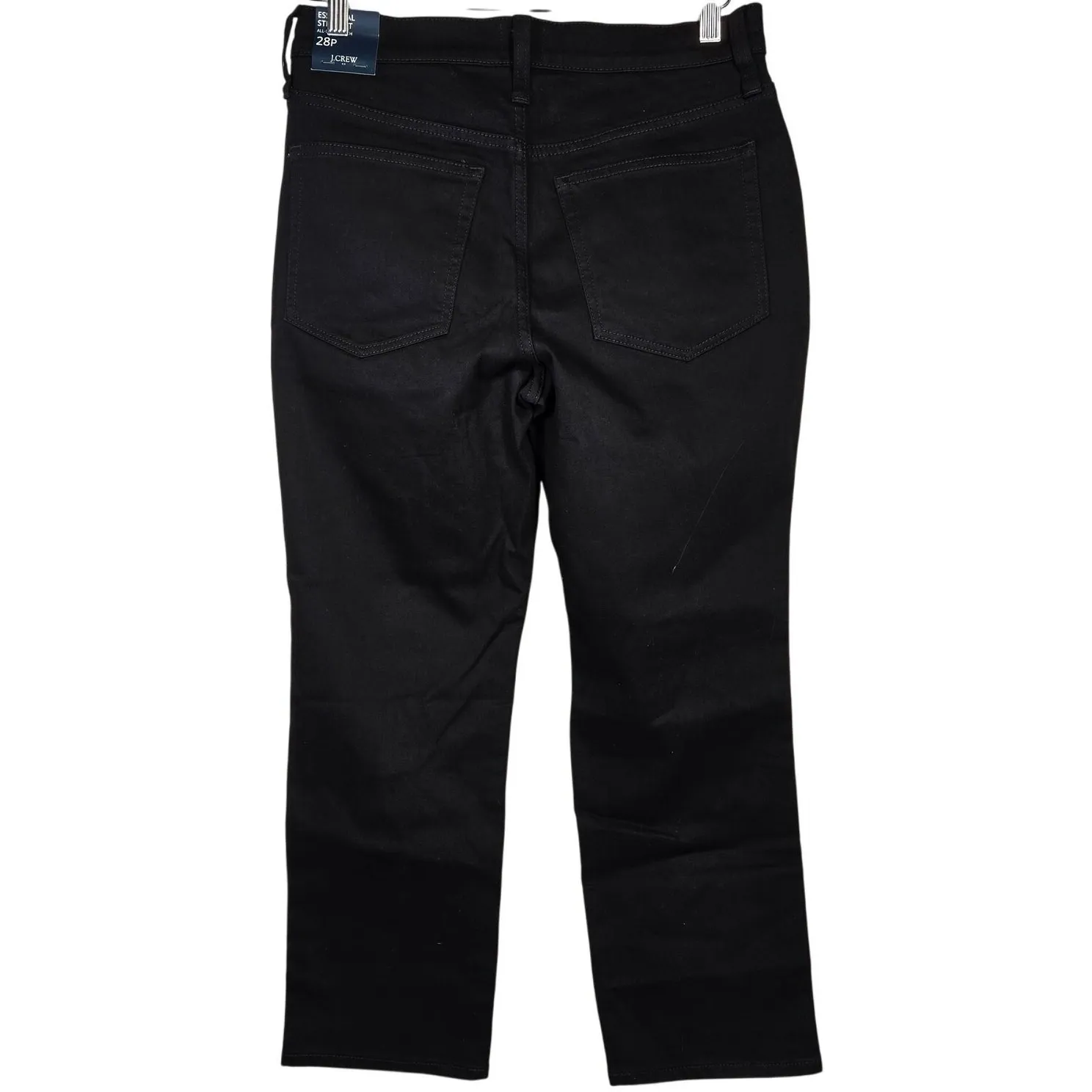 J. Crew Factory Petite essential straight jean in all - Image 2