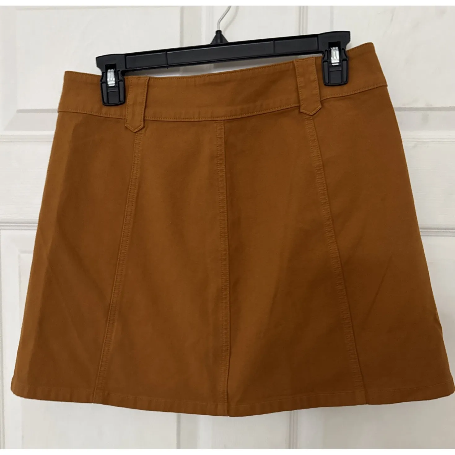Y2K‎ New  Madewell Garment-Dyed Patch-cute Pocket Skirt / 6/ GOLDEN PECAN - Image 6