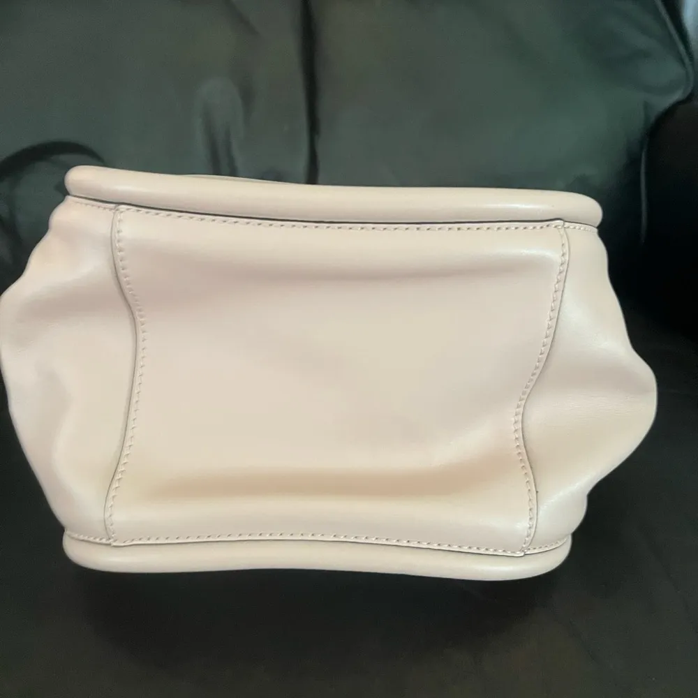 Proenza Schouler Blush Pink and Black Small Ruched Tote with Timeless Elegance - Image 12