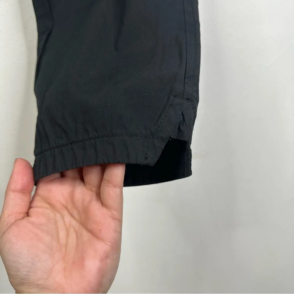 PRADA Black Straight Cropped Cargo Pants Women's Made in Italy Size 42 - Image 5