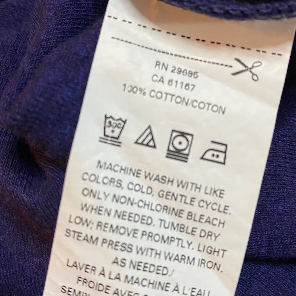 Pendleton Blue Cotton Light Weight Knit Top - Image 6