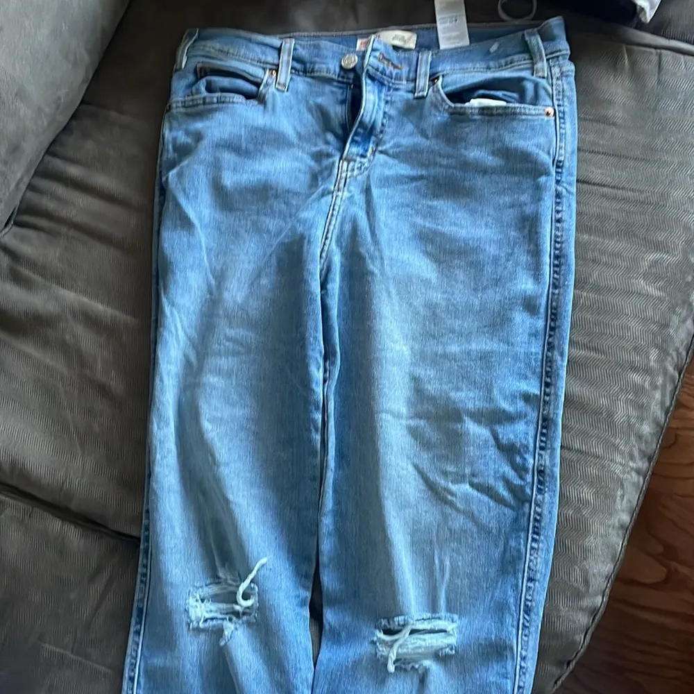 Signature By Levi Strauss Heritage Boyfriend Jeans Blue Size 6 - Image 6