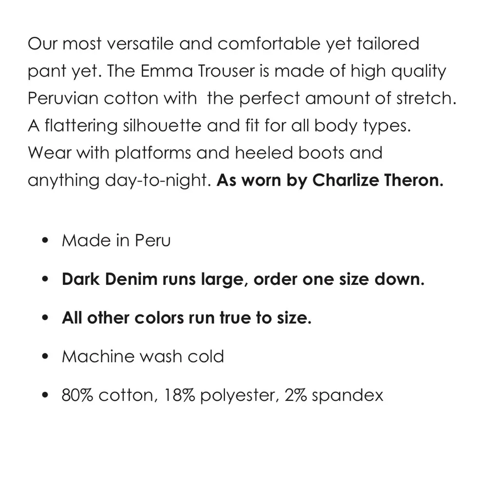 NWT Catherine Gee Emma tailored pants White Size 10 - Image 6