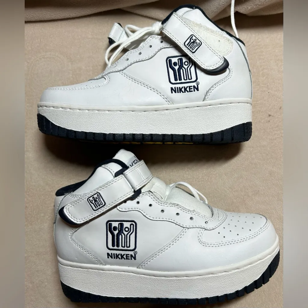 Nikken Size 6 CardioStrides Weighted Walking Shoes New No Box White - Image 2