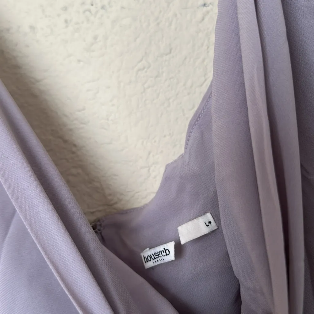 HOUSE OF CB 'Alexandria' Grey Floaty Maxi Dress NWOT‎ size XL - Image 10