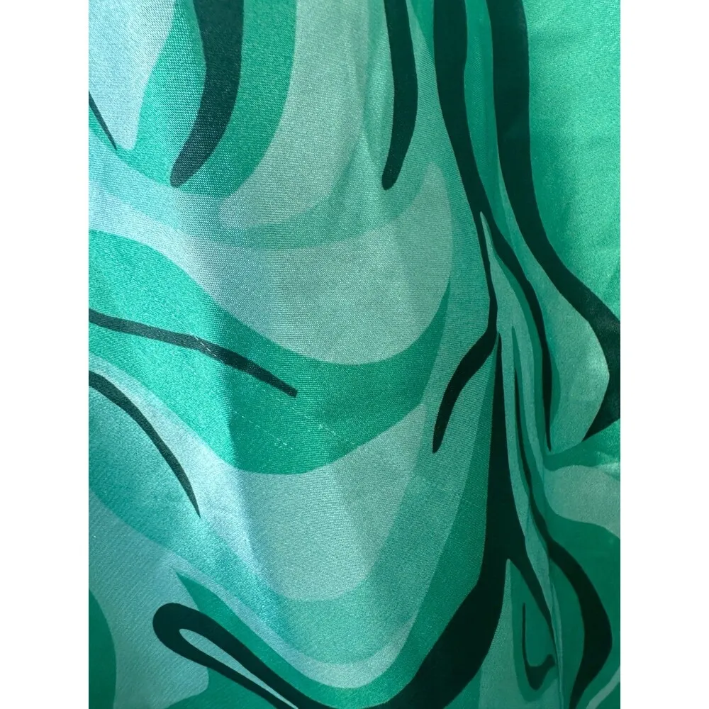 Princess Polly After Hours Silky 60s Retro Cowl Neck Side Zip Mini Dress 4 - Image 9