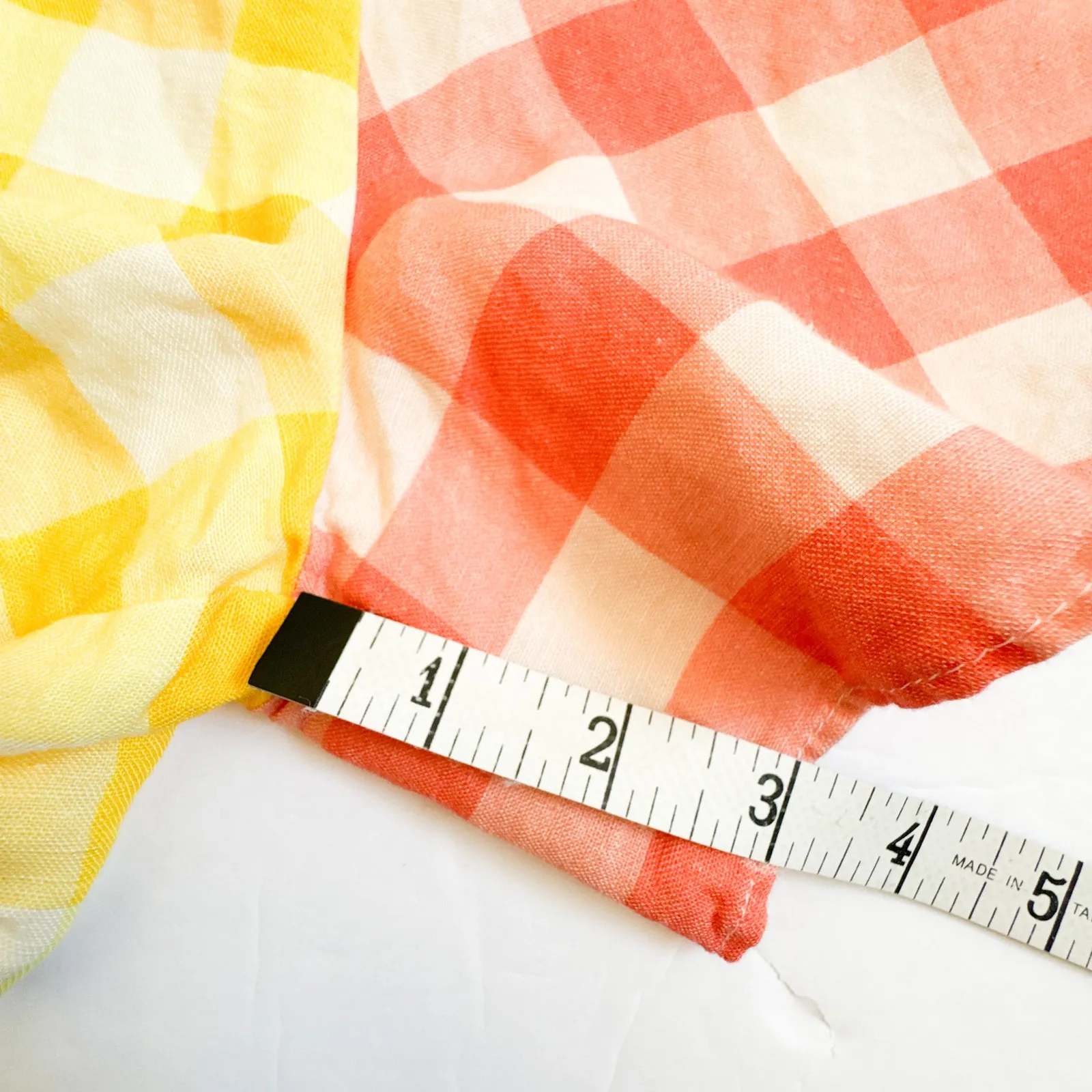 Farm Rio Anthropologie Gingham Contrast Romper - Image 15