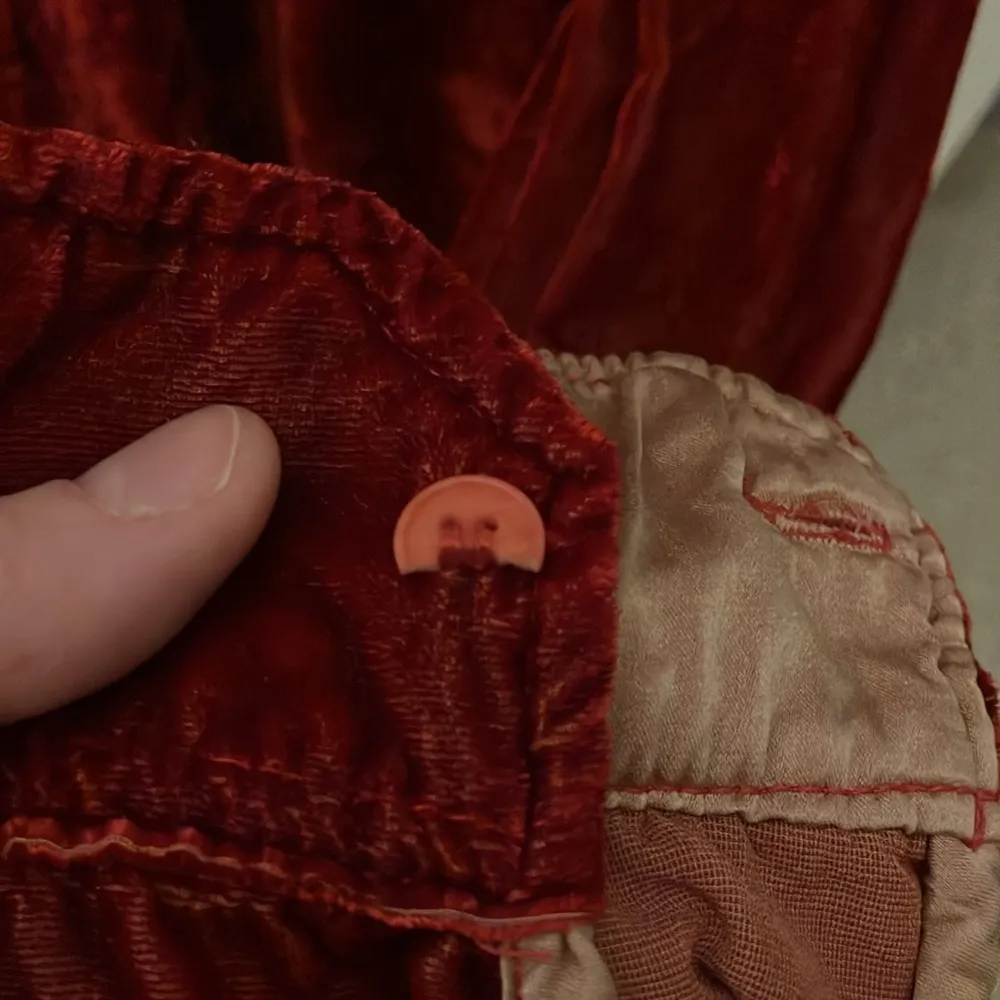 Free people x cp shades Jacey red velvet top orig msrp $268 - Image 8