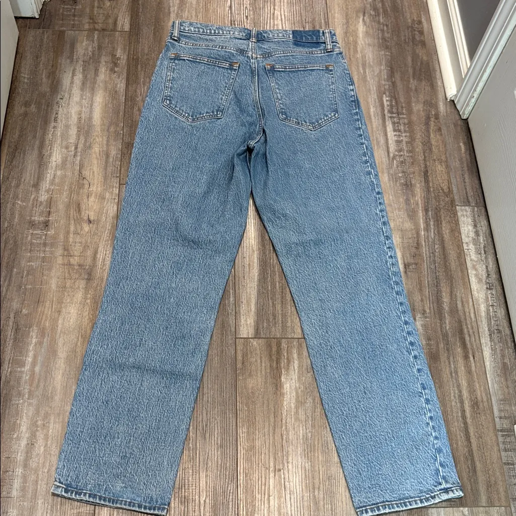 Abercrombie & Fitch The 90s Straight Ultra High Rise Jeans Size 8 - Image 5