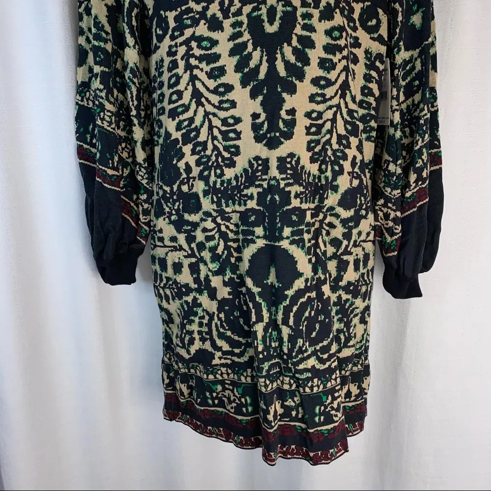 Boho Chic Music & Lyrics Sweater Minidress 🆕 X-small - Image 3