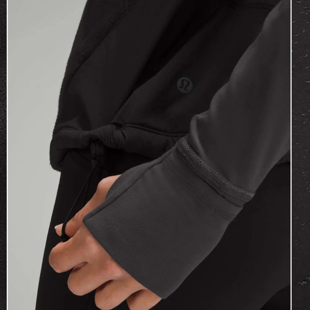 Lululemon Black Fleece-Lined Running Vest - Image 2