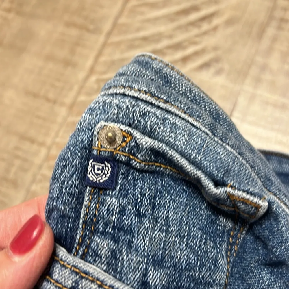 Chaps Slim Boyfriend Jeans Size 14/32 Women's Denim Stretch Cotton EUC - Image 7