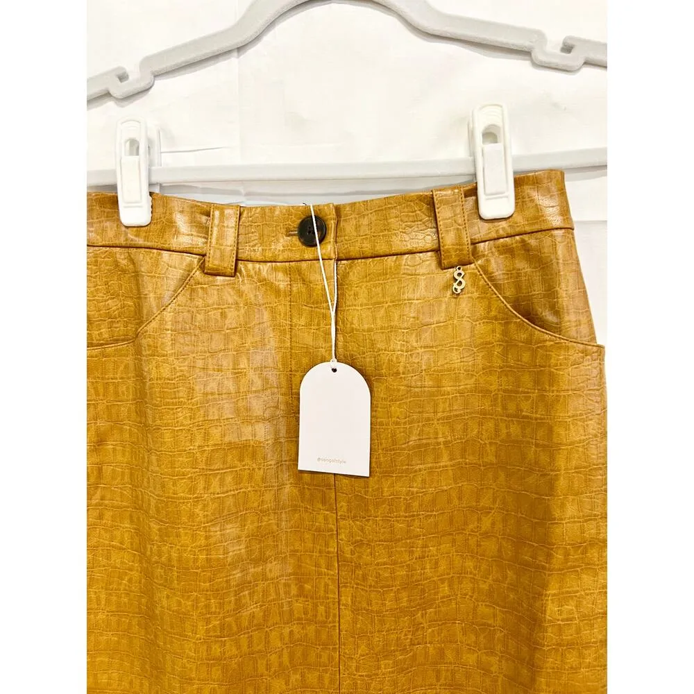 NWT Song of Style Marlon Croc - Image 4