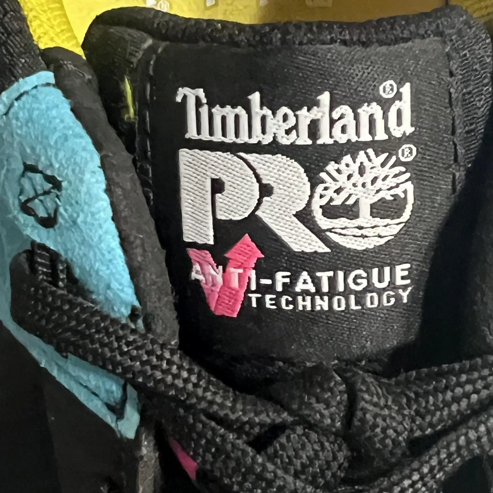 Timberland PRO Shoes Women’s Size 9.5 Black Multi Composite Safety Toe Sneakers - Image 9