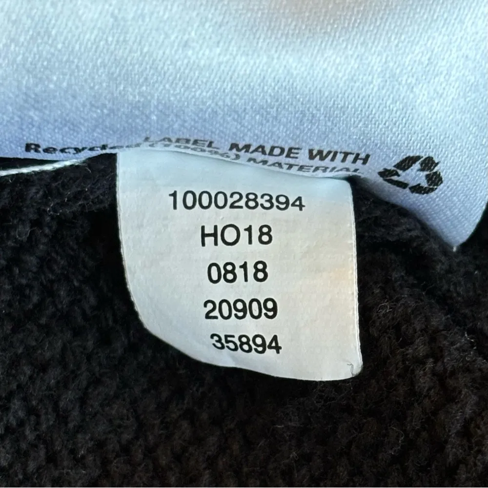 Style & Co. Women's Jacquard Fringe Pull Over Sweater, Medium, Deep Black - Image 6