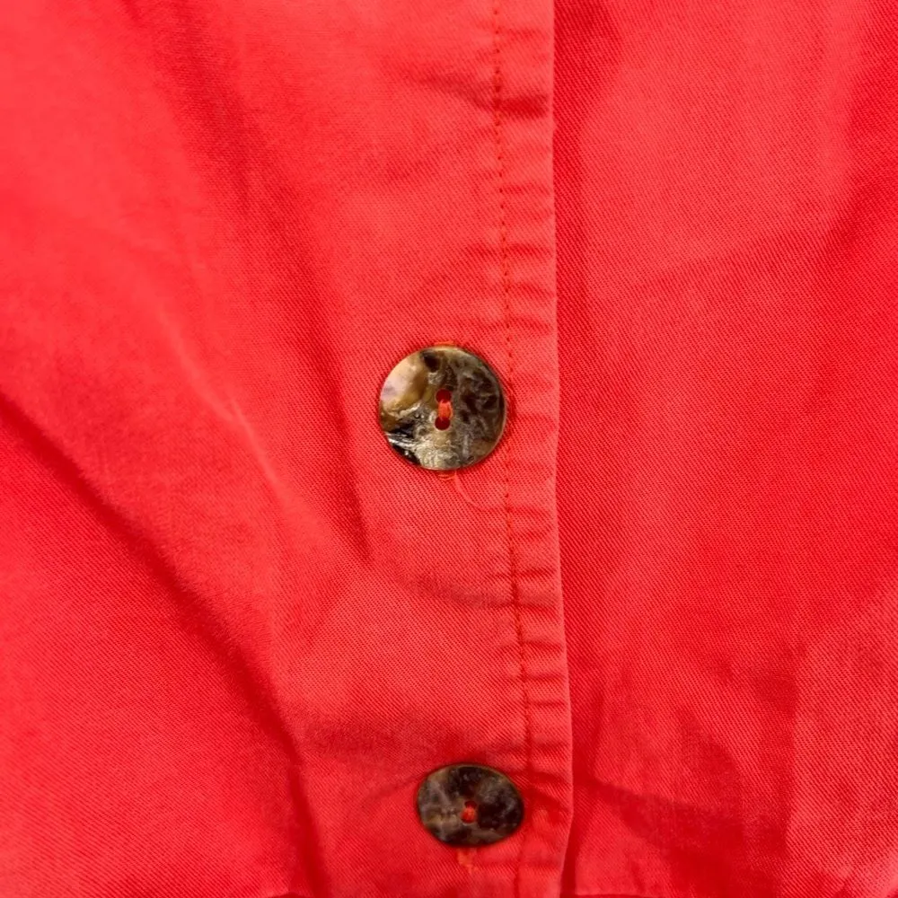 Kut from the Kloth romper coral shorts lyocell small summer spring lightweight - Image 6