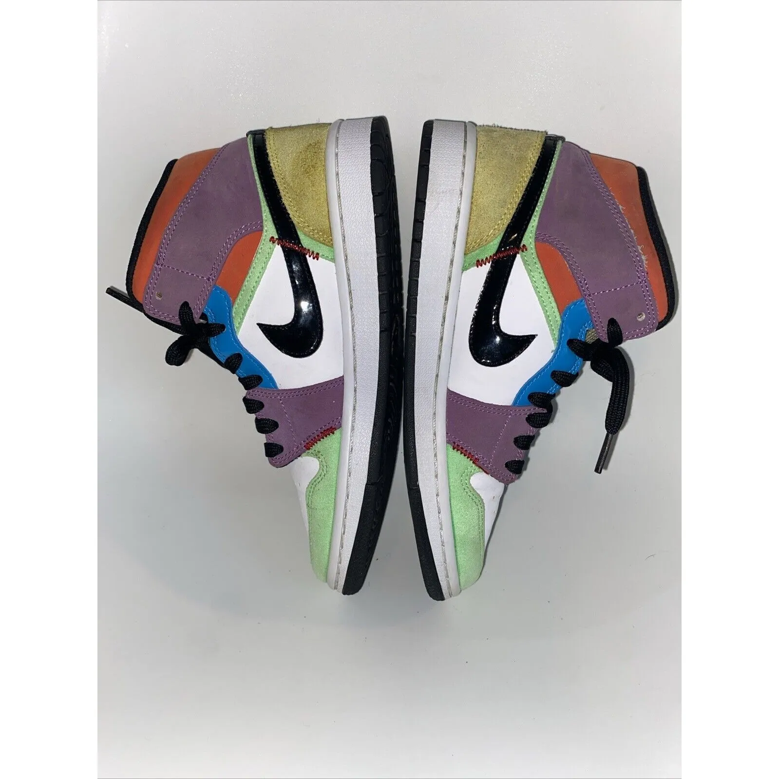 Nike Jordan 1 SE Mid Size 7 Eur Size 38- Lightbulb CW1140-100 - Image 6